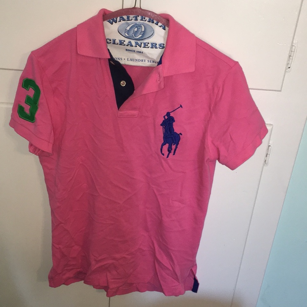 Ralph Lauren pink polo